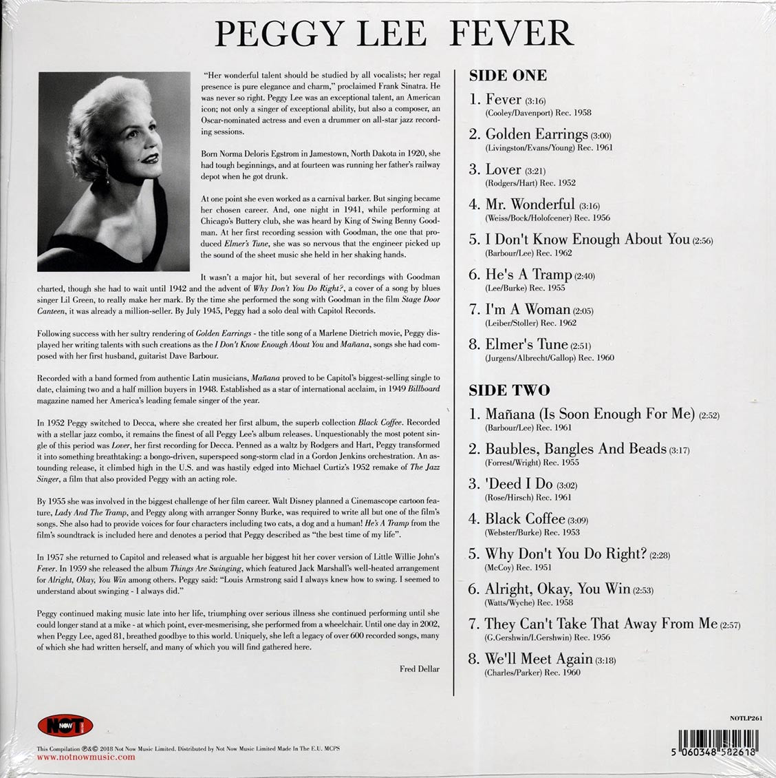 Peggy Lee - Fever (180g) (red vinyl)
