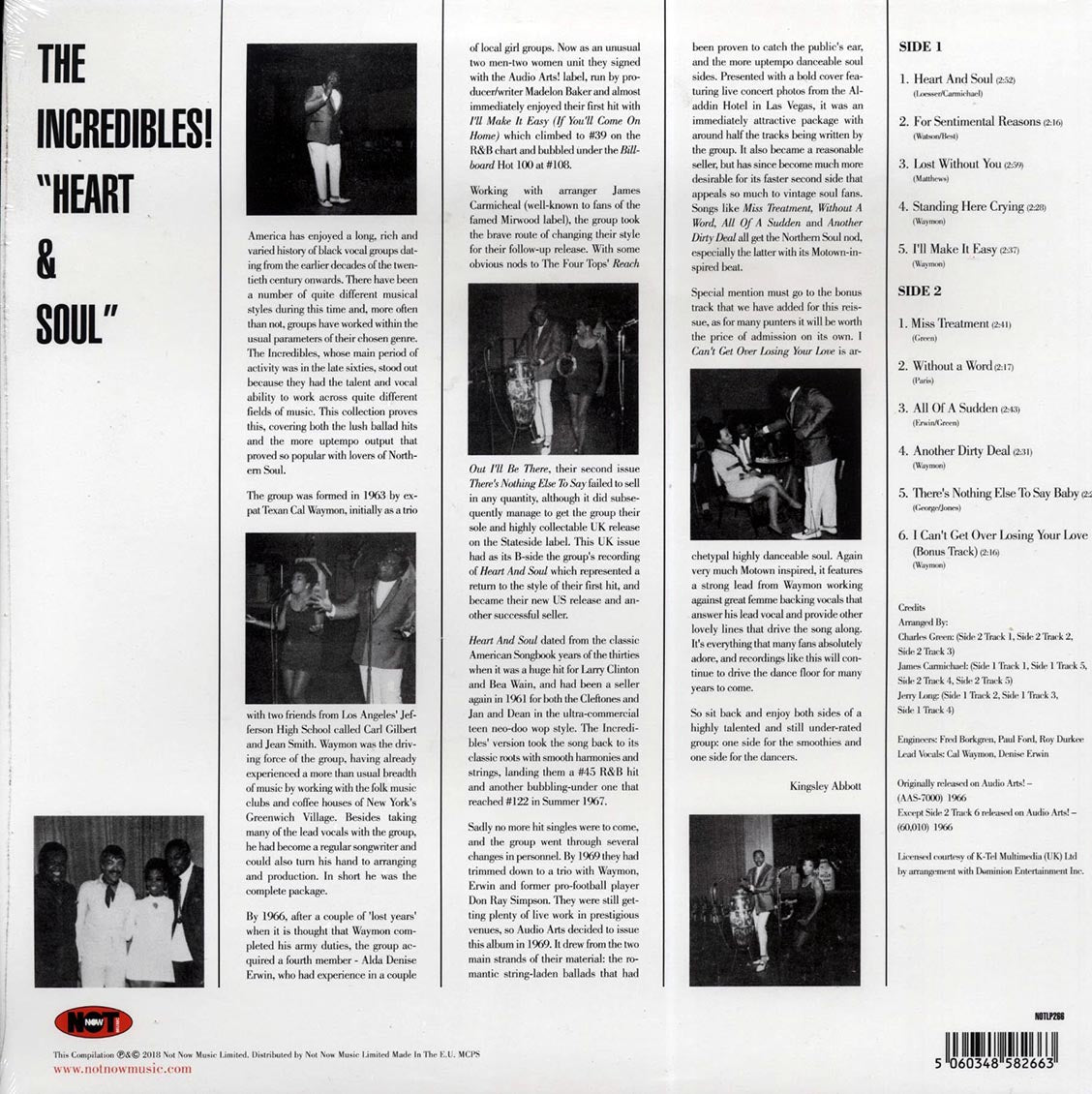The Incredibles - Heart & Soul (180g)