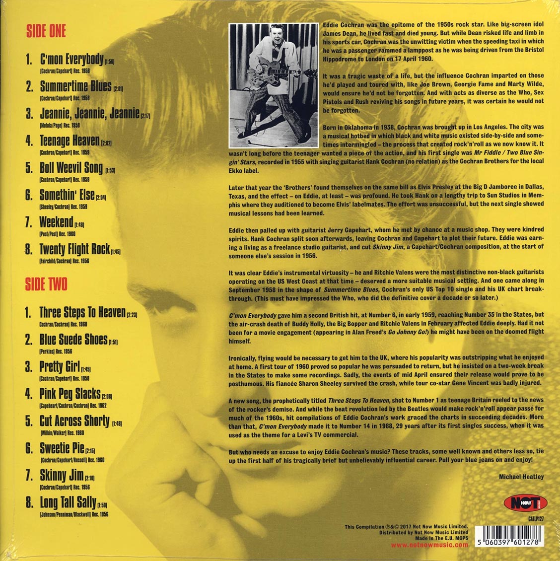 Eddie Cochran - C'mon Everybody (180g)