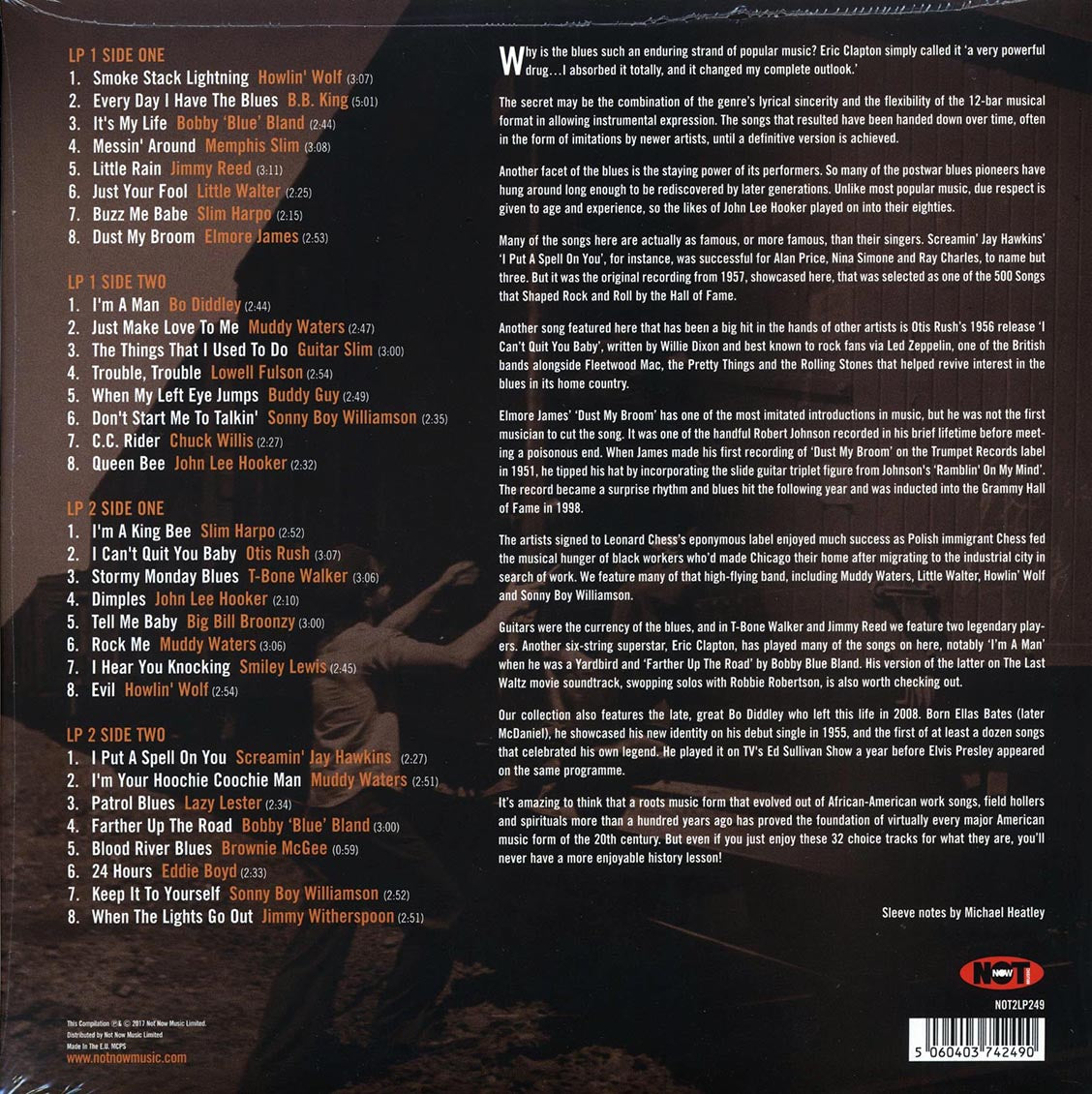 Muddy Waters, Memphis Slim, John Lee Hooker, Etc. - Essential Blues Anthology (2xLP) (180g)
