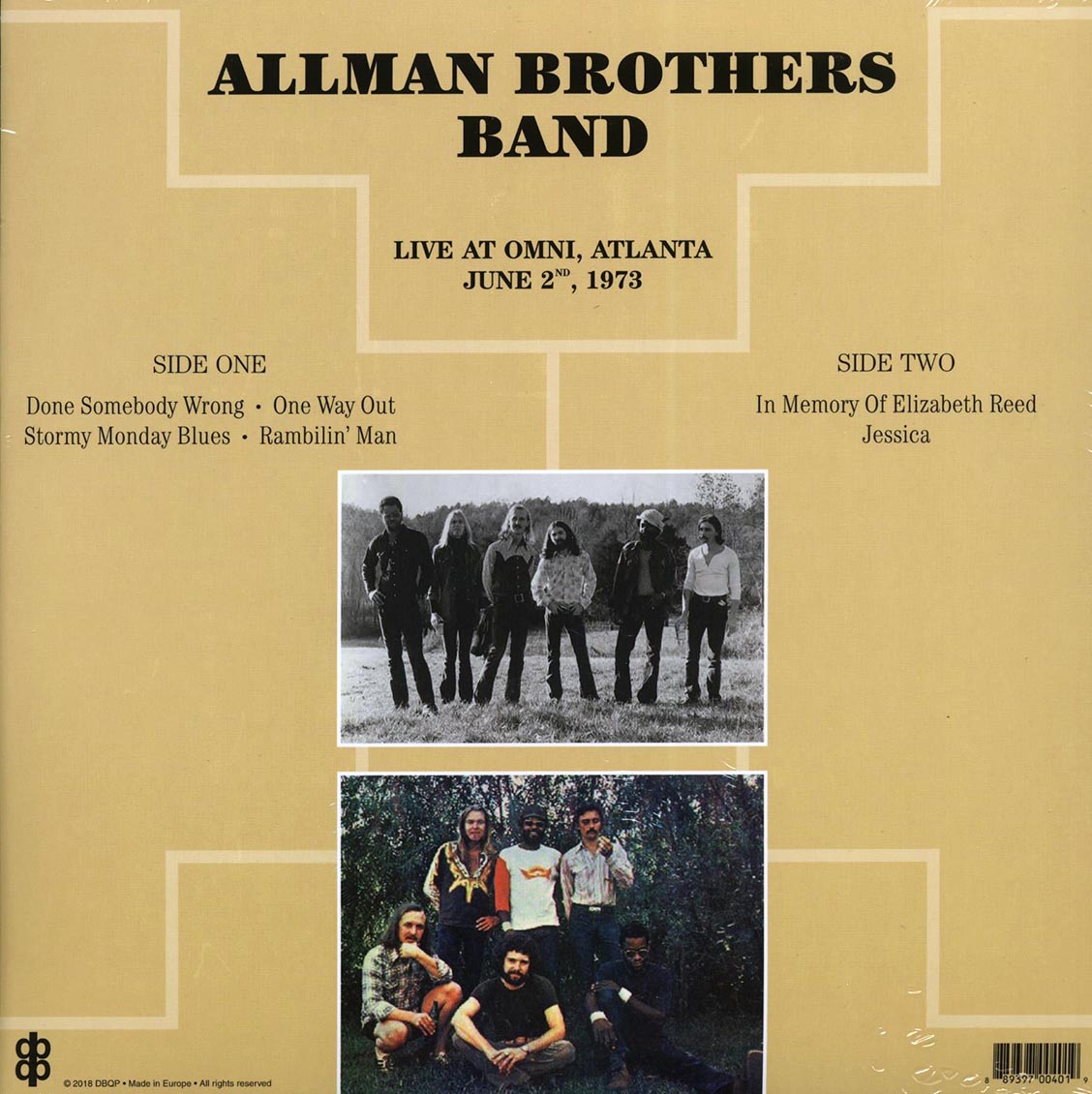 The Allman Brothers Band - Live At Omni, Atlanta, June 2nd, 1973