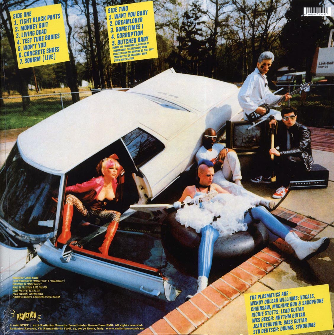 Plasmatics - New Hope For The Wretched