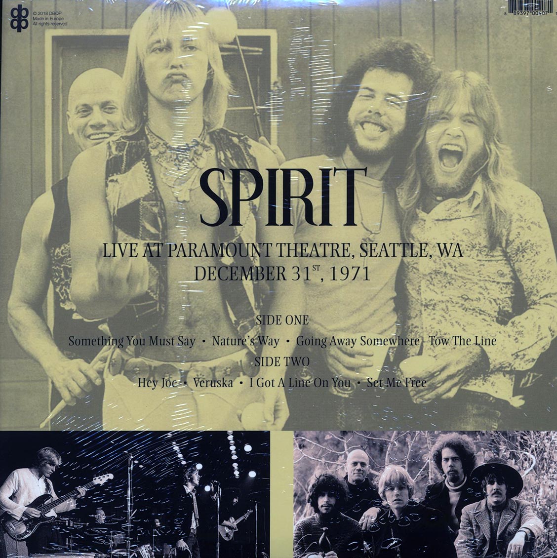 Spirit - Live At Paramount Theatre, Seattle, WA, December 31st, 1971
