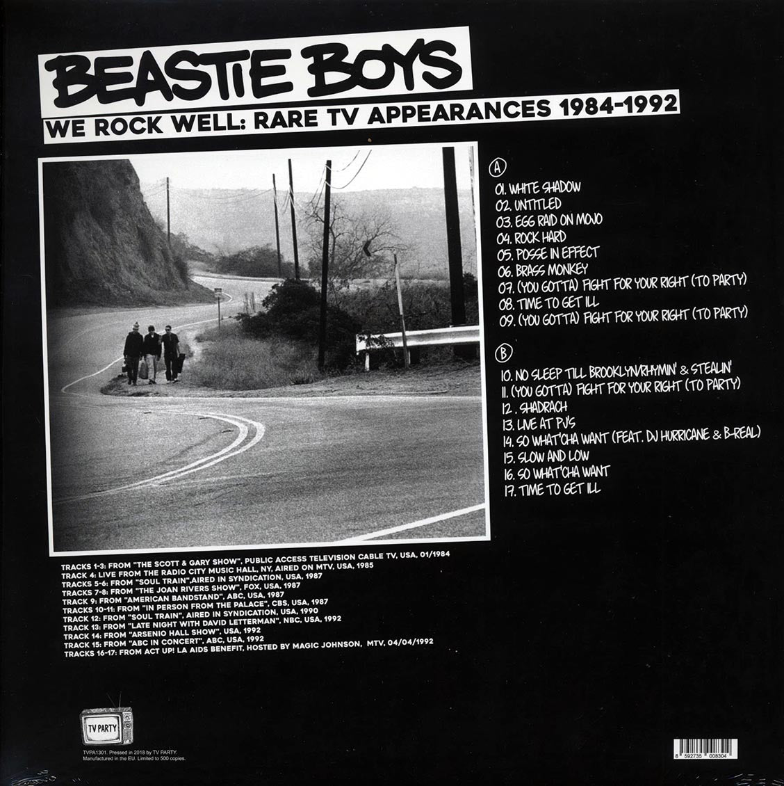 The Beastie Boys - We Rock Well: Rare TV Appearances 1984-1992 (ltd. 500 copies made)