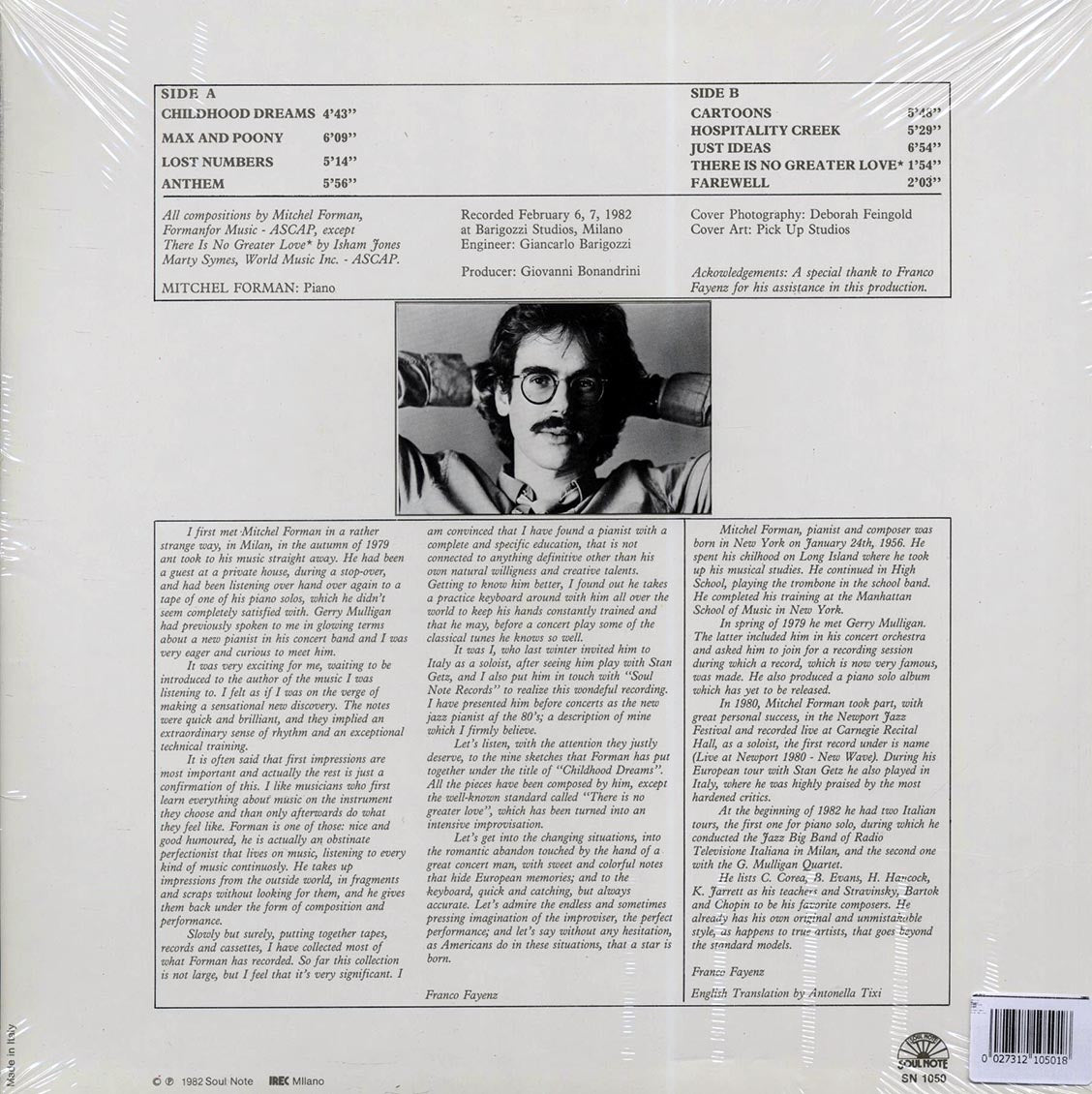 Mitchel Forman - Childhood Dreams