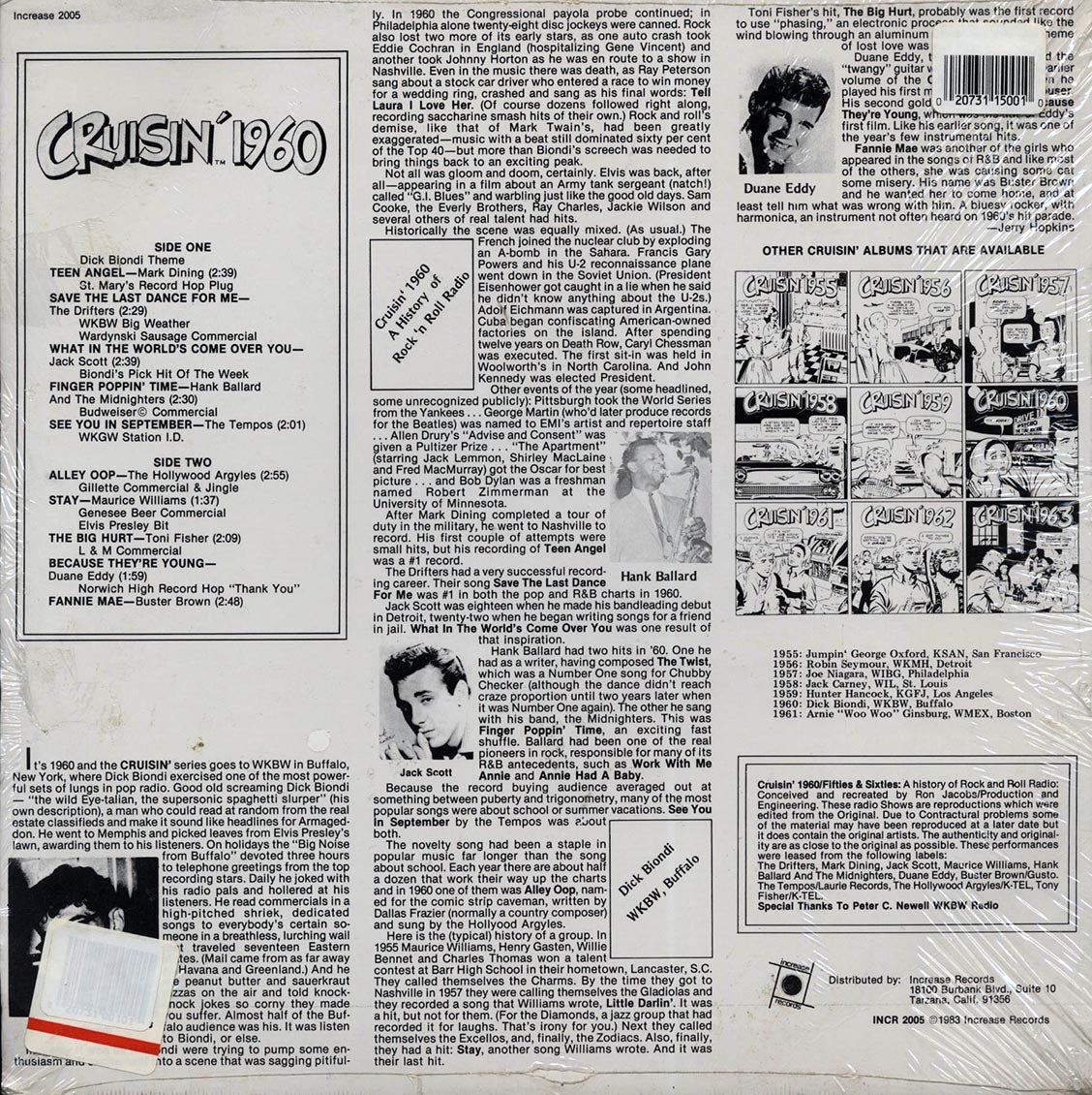 Elvis Presley, The Drifters, Hank Ballard, Etc. - Cruisin' 1960