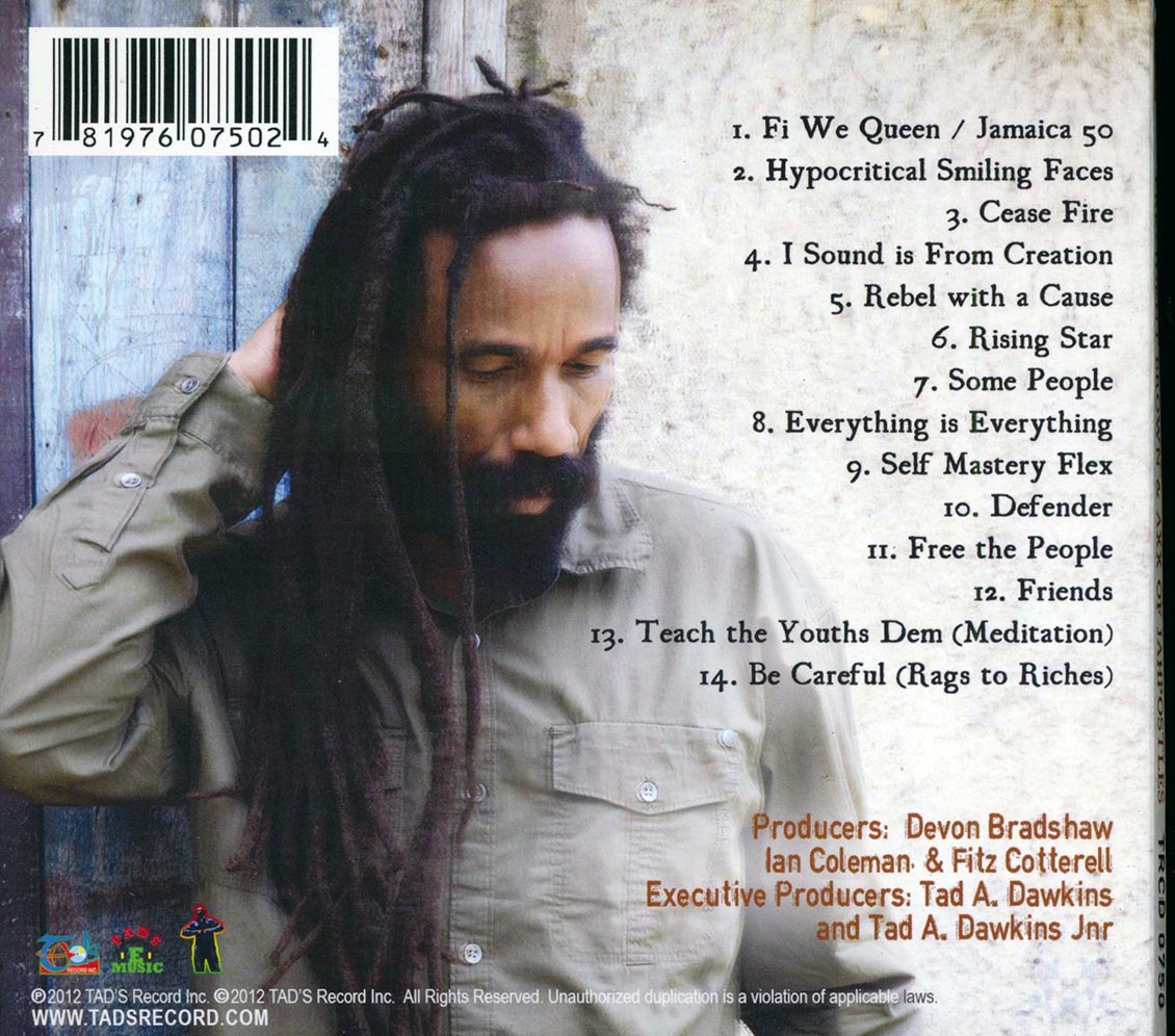 Prezident Brown & Axx Of Jahpostles - I Sound From Creation (deluxe 3-fold digipak)