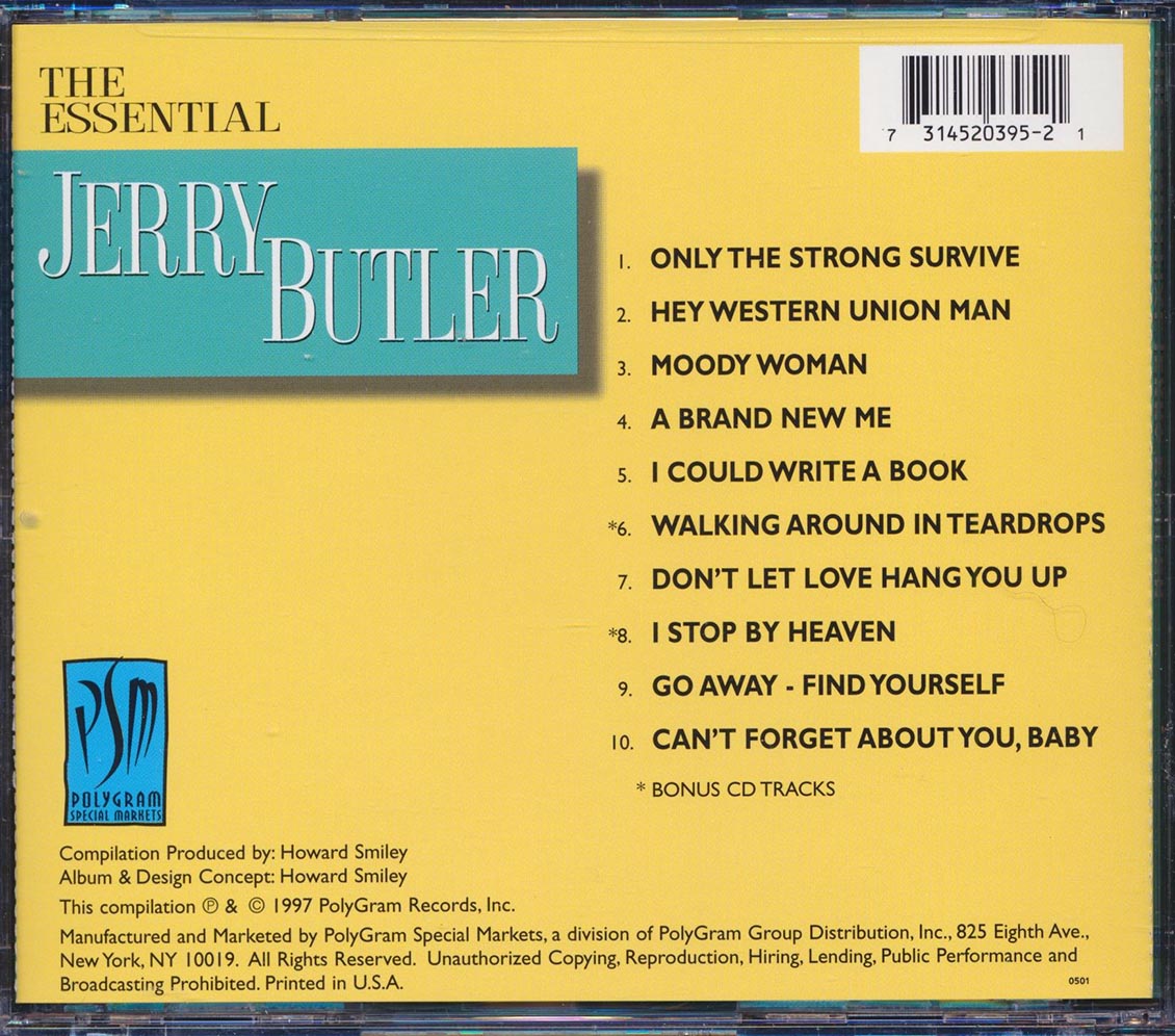 Jerry Butler - The Essential Jerry Butler