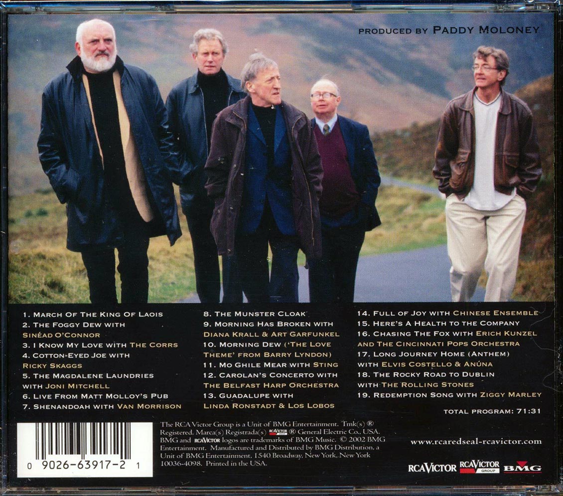The Chieftains - The Wide World Over: A 40 Year Celebration