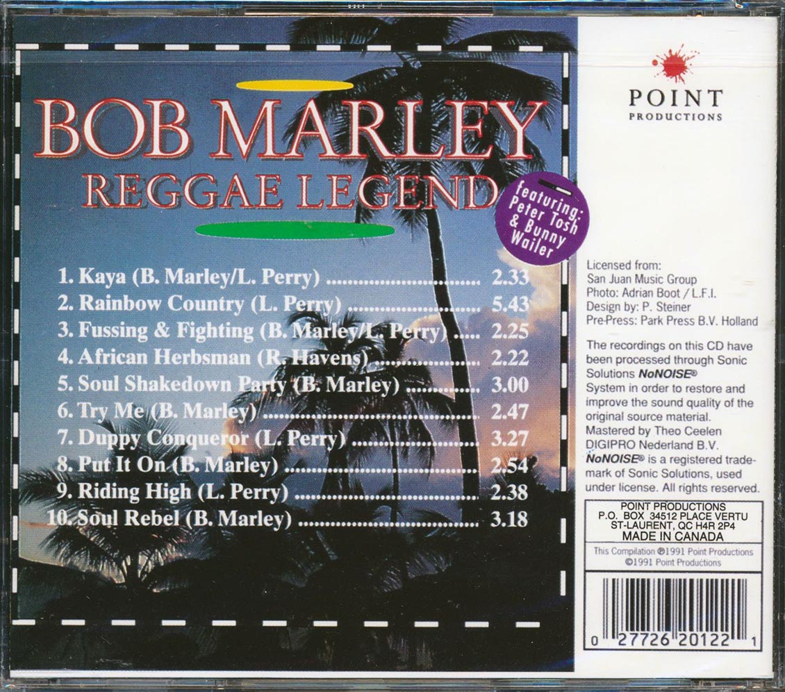 Bob Marley - Reggae Legend (remastered)