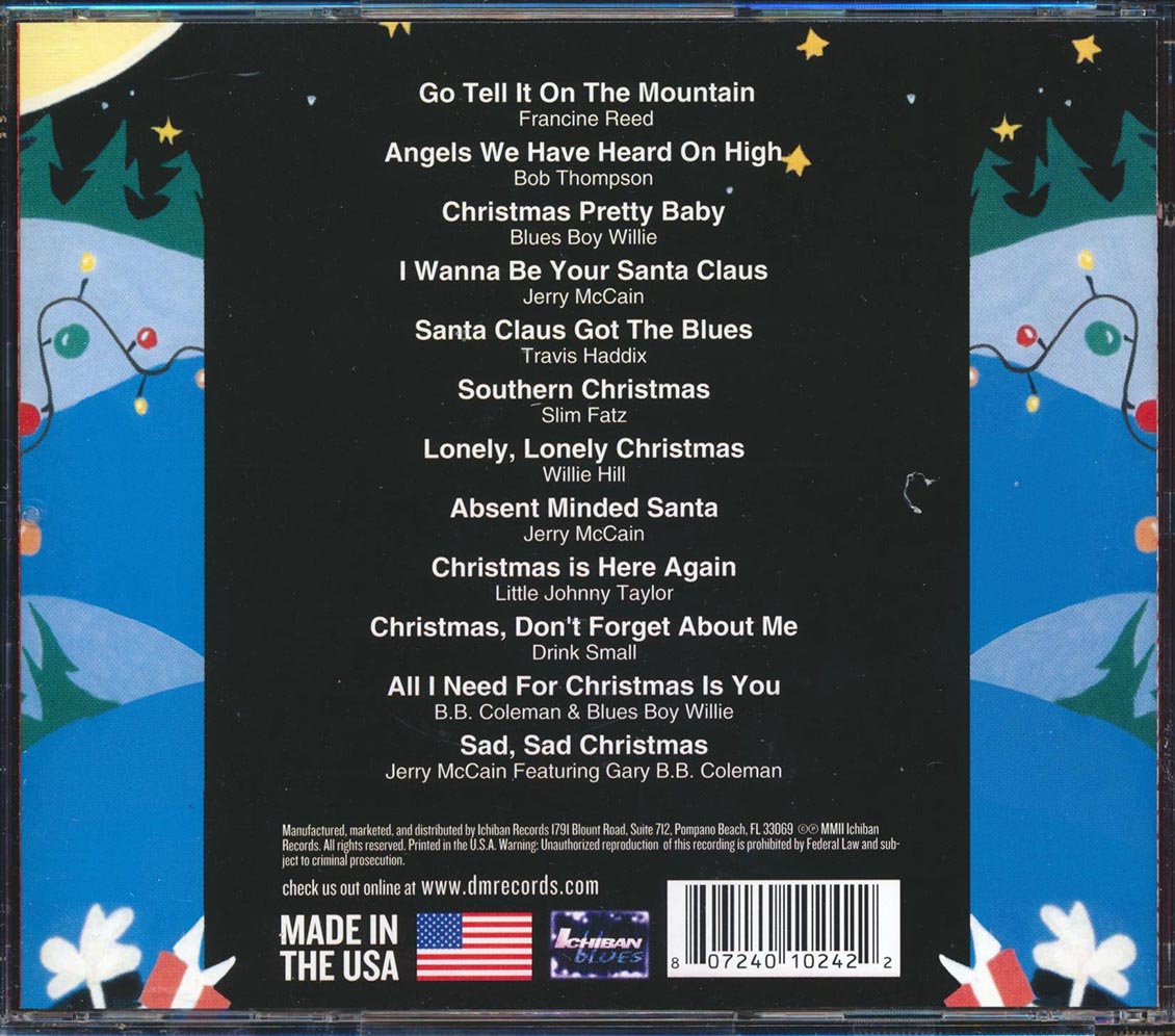 Slim Fatz, Blues Boy Willie, Drink Small, Etc. - Best Of Ichiban Blues At Christmas (marked/ltd stock)