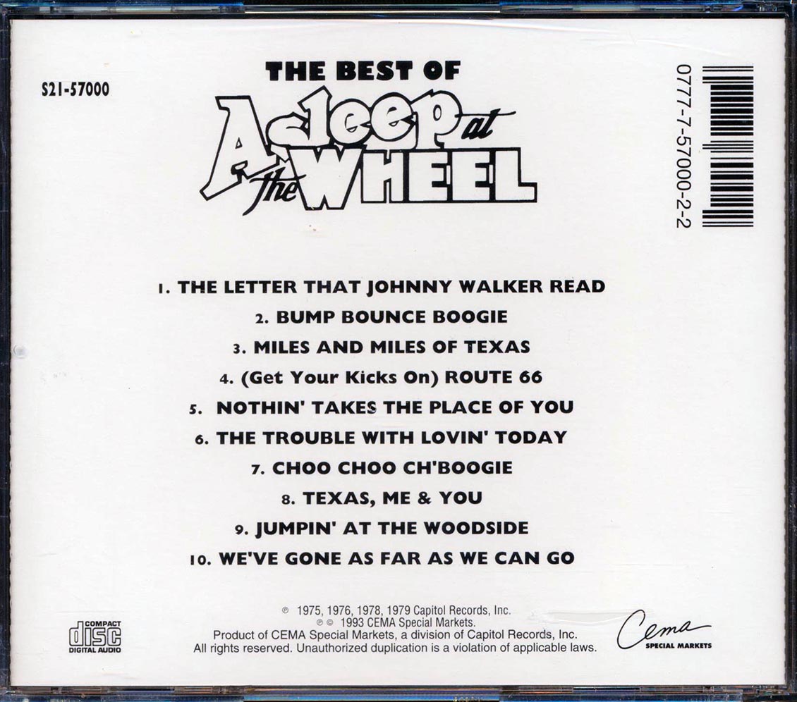 Asleep At The Wheel - The Best Of Asleep At The Wheel