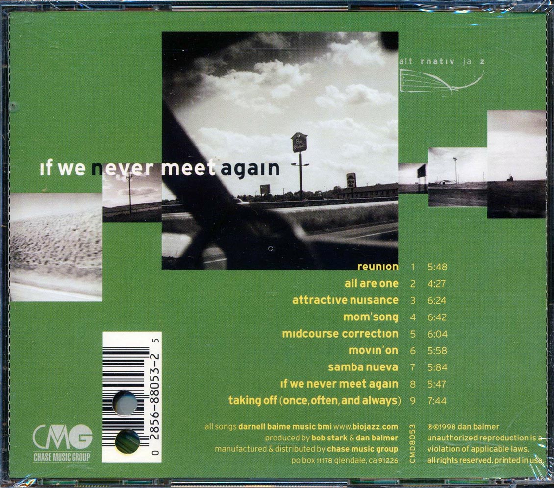 Dan Balmer - If We Never Meet Again (marked/ltd stock)
