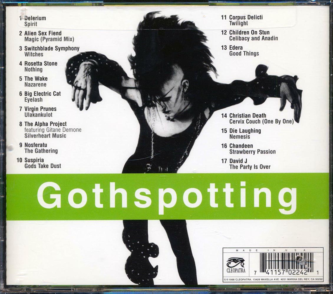 Christian Death, Delerium, Alien Sex Fiend, Etc. - Gothspotting (marked/ltd stock)