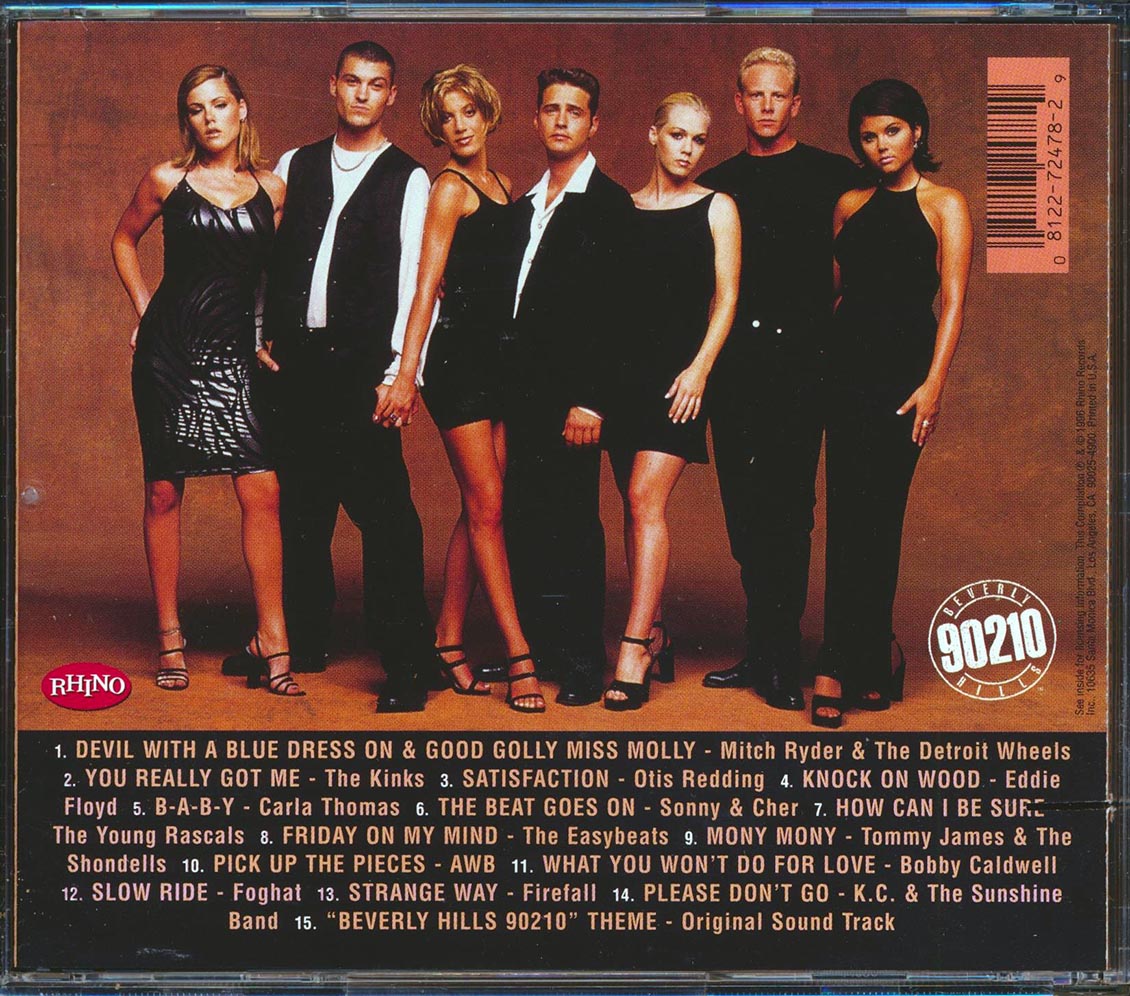 Firefall, The Kinks, Foghat, Eddie Floyd, Etc. - Beverly Hills 90210: Songs From The Peach Pit (marked/ltd stock)