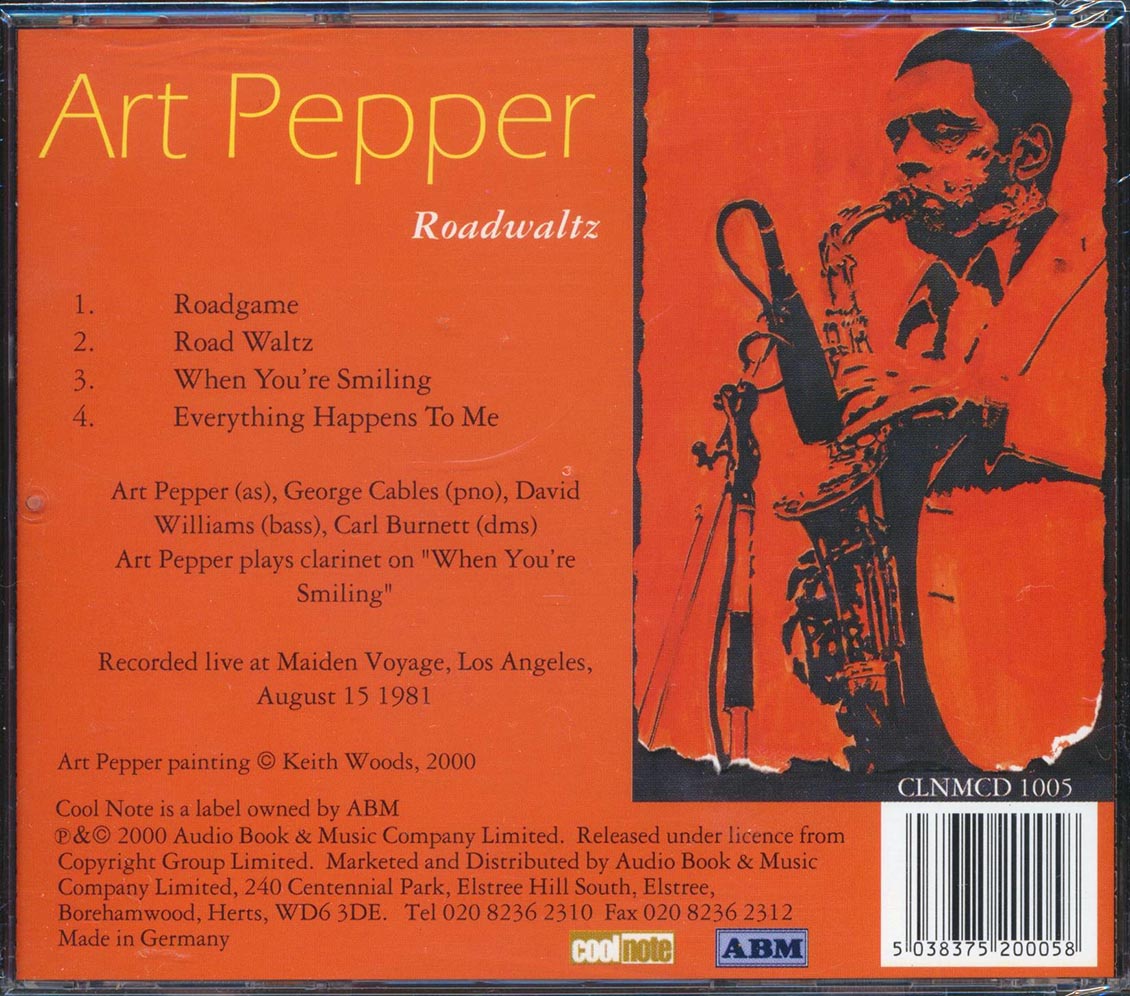 Art Pepper - Roadwaltz