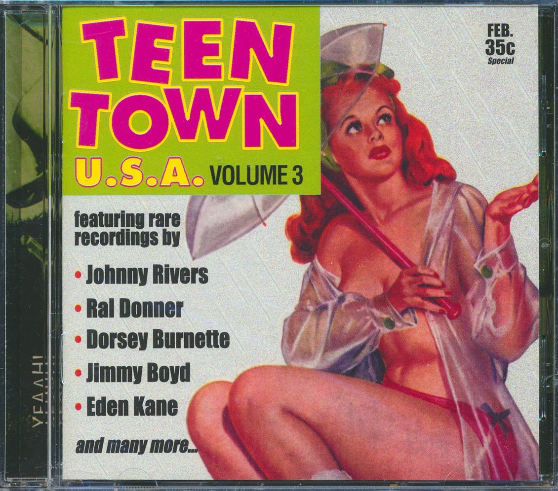 Johnny Rivers, Ral Donner, Dorsey Burnette, Jimmy Boyd, Etc. - Teen Town USA Volume 3 (30 tracks)