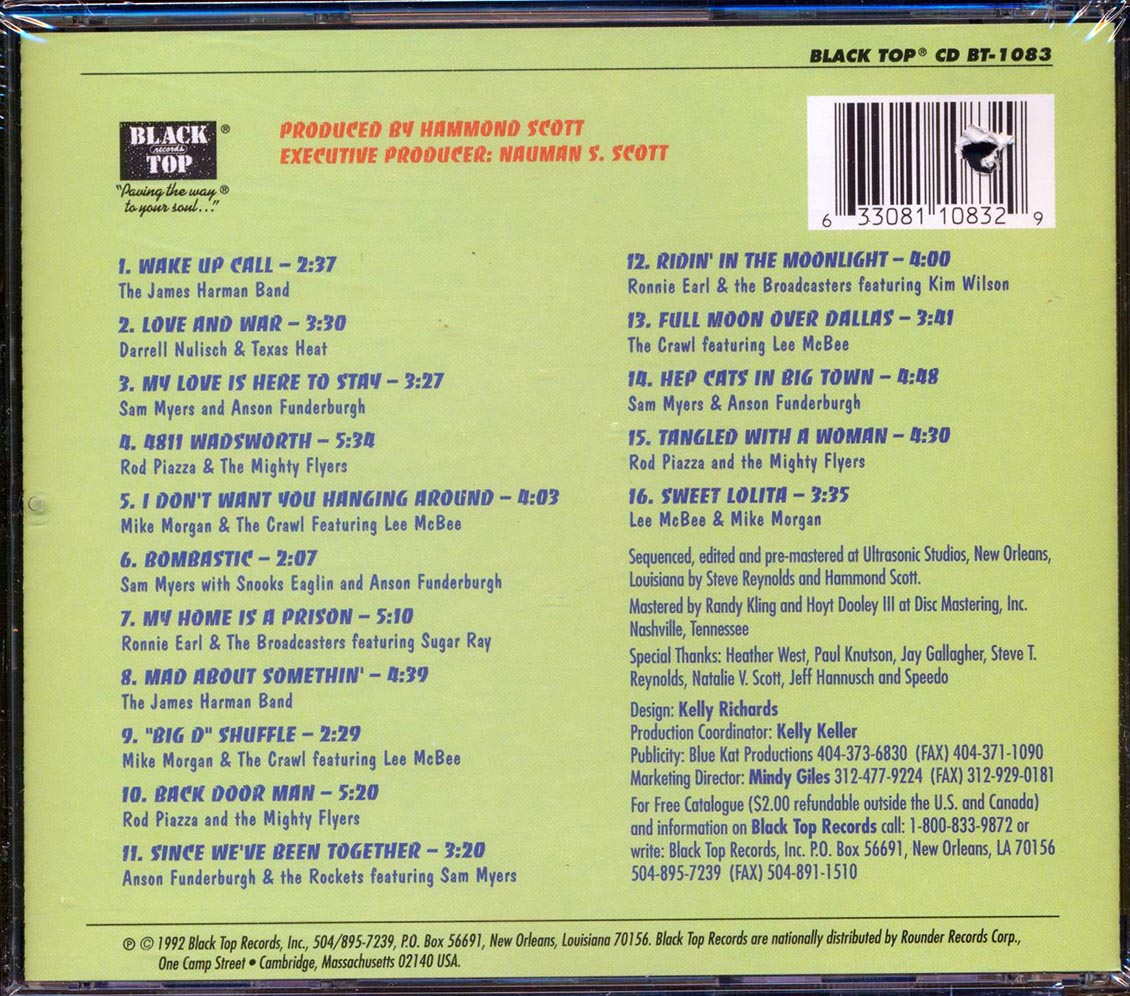 Rod Piazza & The Mighty Flyers, Sam Myers & Anson Funderburgh, Etc. - Blues Harmonica Spotlight (marked/ltd stock)