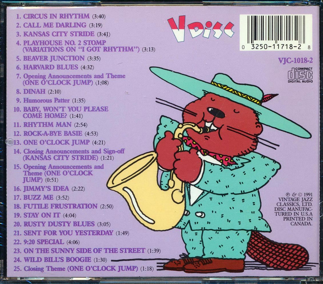Count Basie & His Orchestra - Beaver Junction: The Legendary V Disc And Jubilee Masters (25 tracks)
