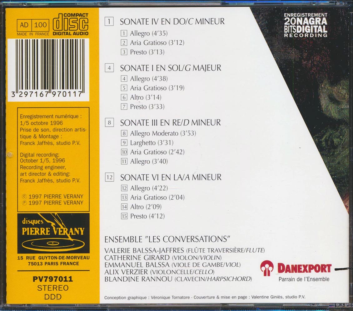 Louis-Gabirel Guillemain - Les Conversations: Galantes & Amusantes (marked/ltd stock)