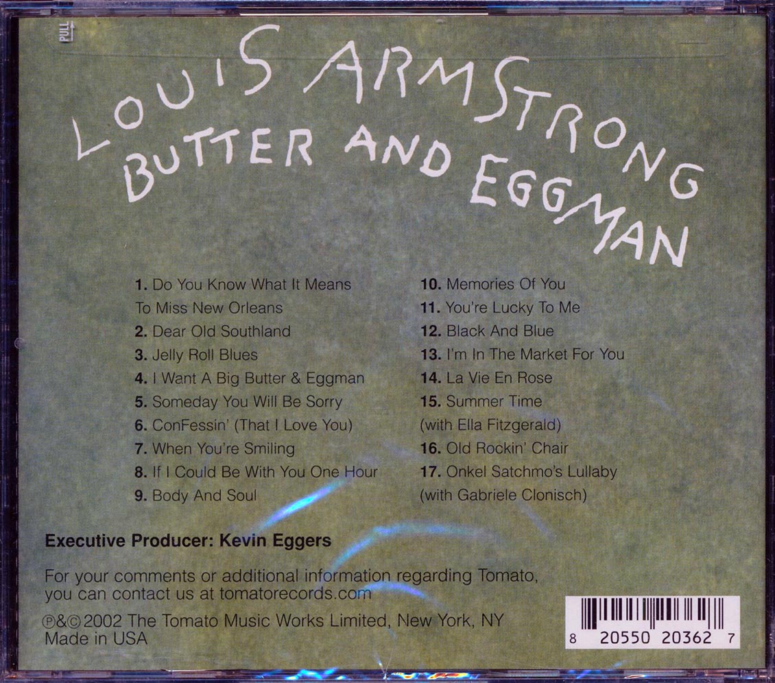 Louis Armstrong - Butter And Eggman