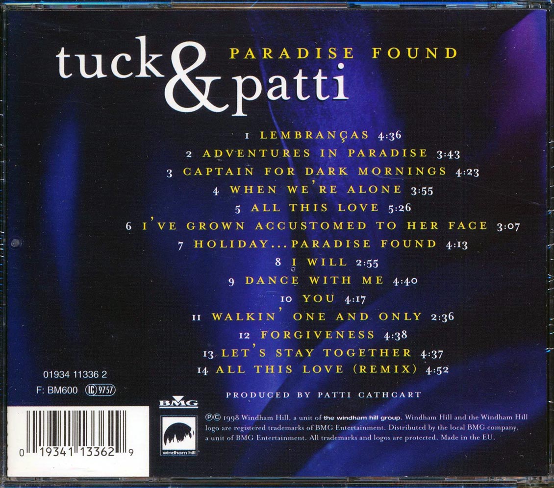Tuck & Patti - Paradise Found