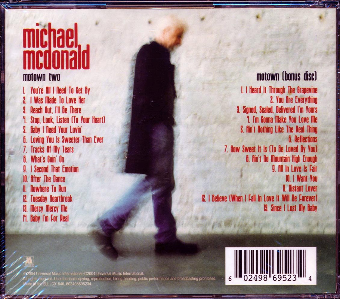 Michael McDonald - Motown Two (27 tracks) (2xCD)