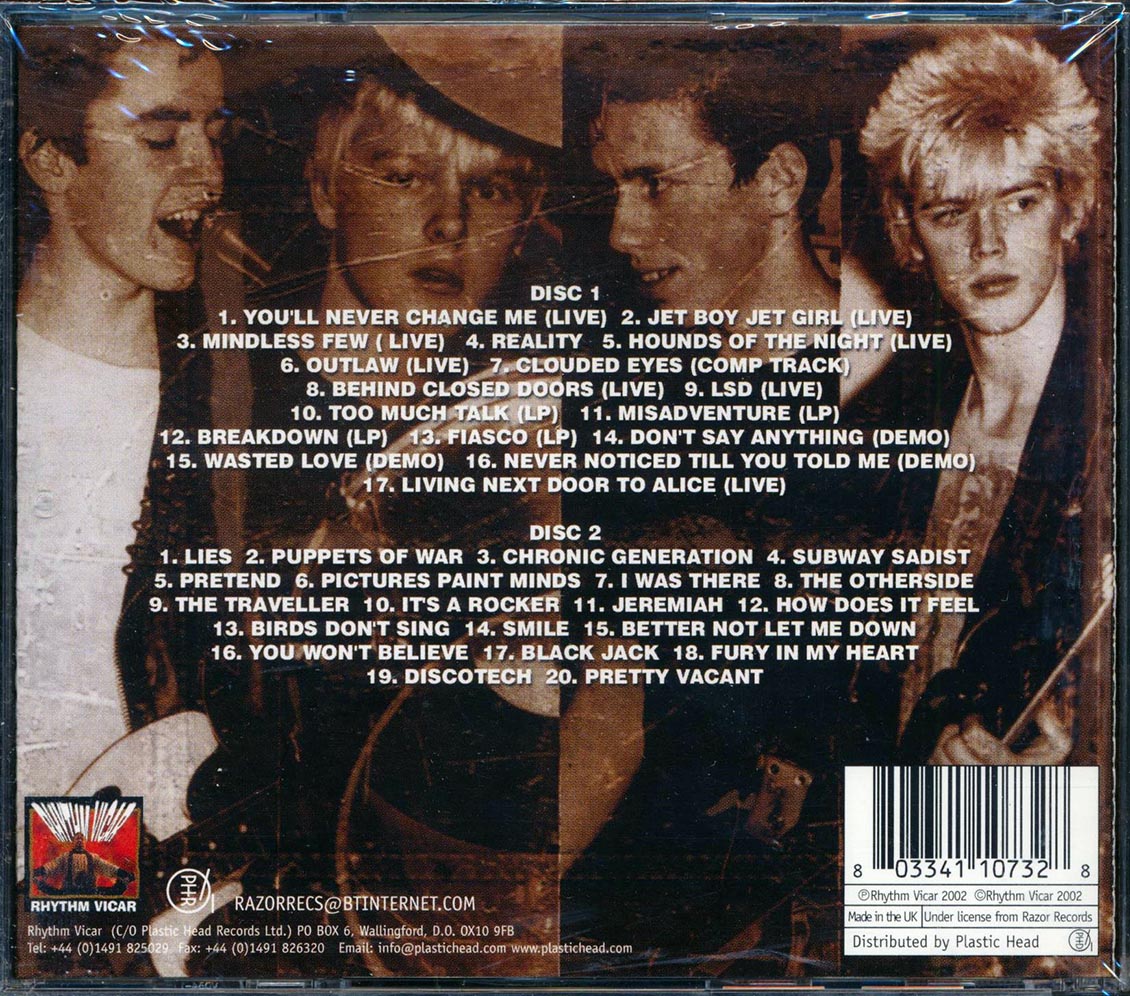 Chron Gen - Puppets Of War: The Collection (37 tracks) (2xCD)