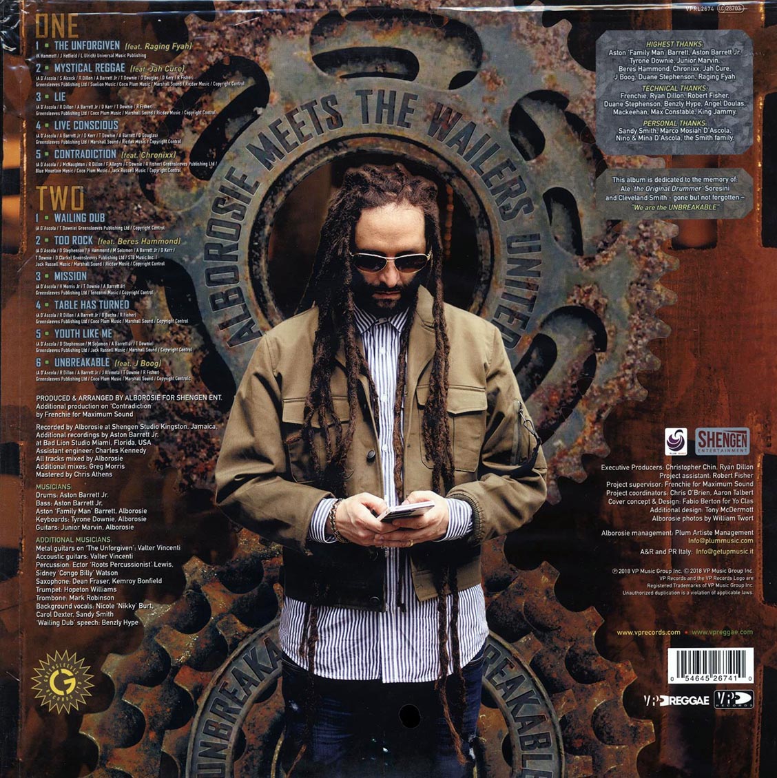Alborosie, The Wailers United - Unbreakable: Alborosie Meets The Wailers United