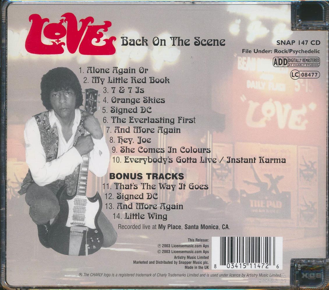 Love - Back On The Scene