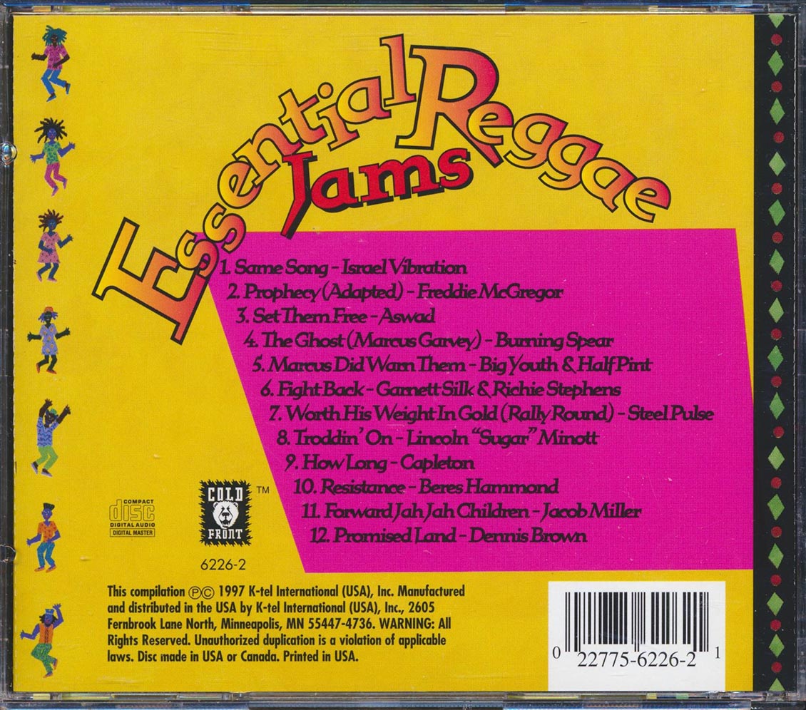 Israel Vibration, Jacob Miller, Dennis Brown, Etc. - Essential Reggae Jams