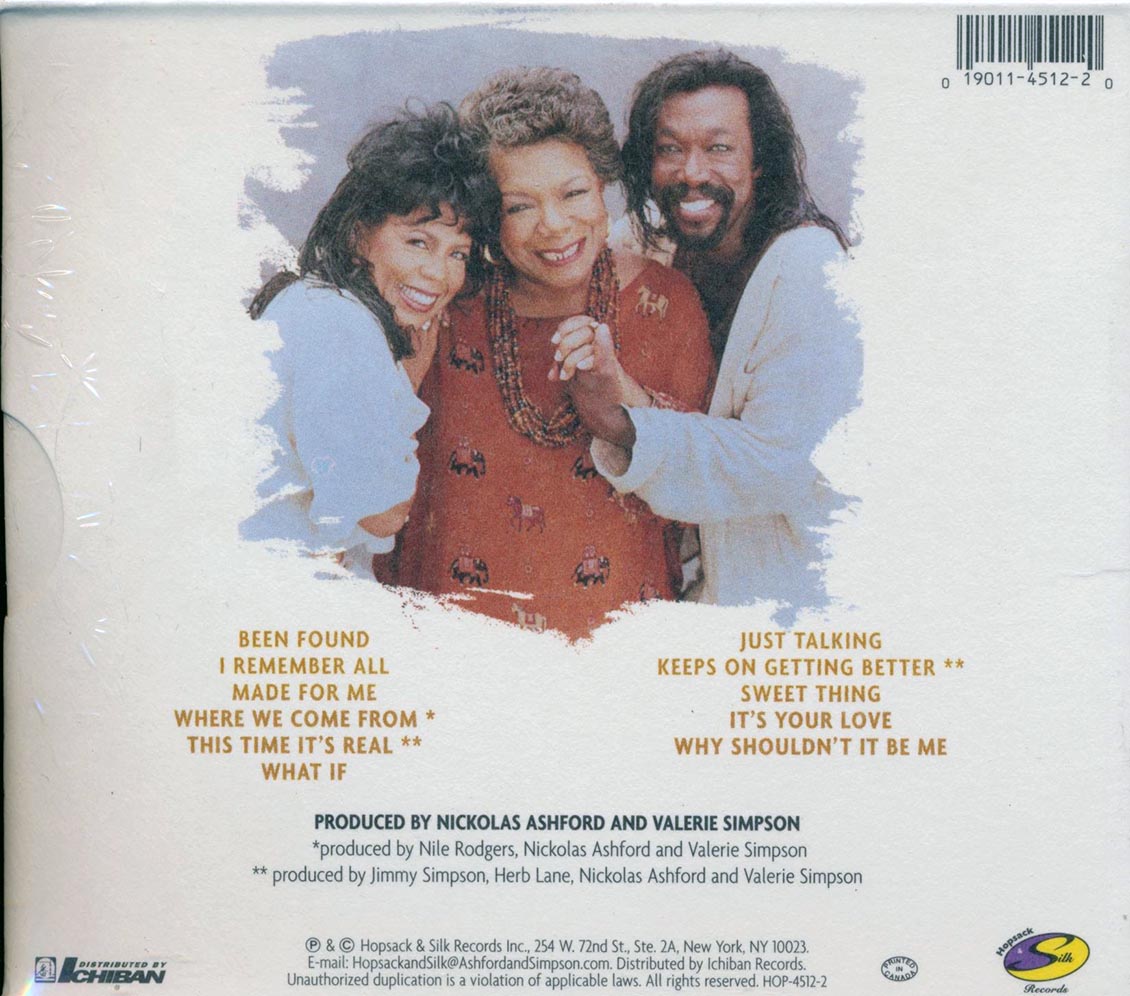 Ashford & Simpson, Maya Angelou - Been Found