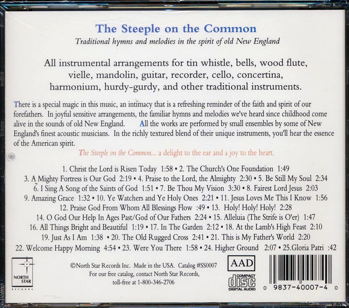 Various - The Steeple On The Common (25 tracks)
