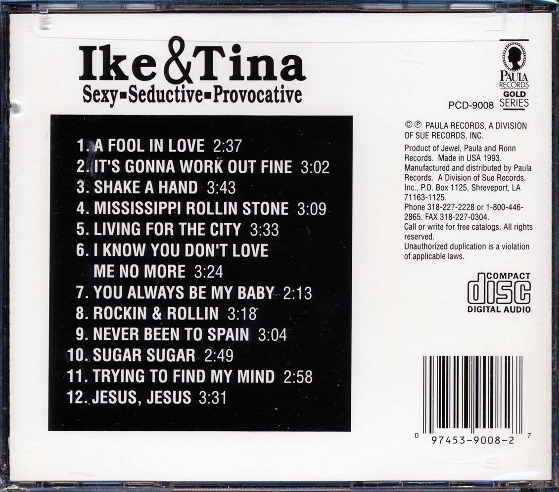Ike & Tina Turner - Sexy, Sedective, Provocative