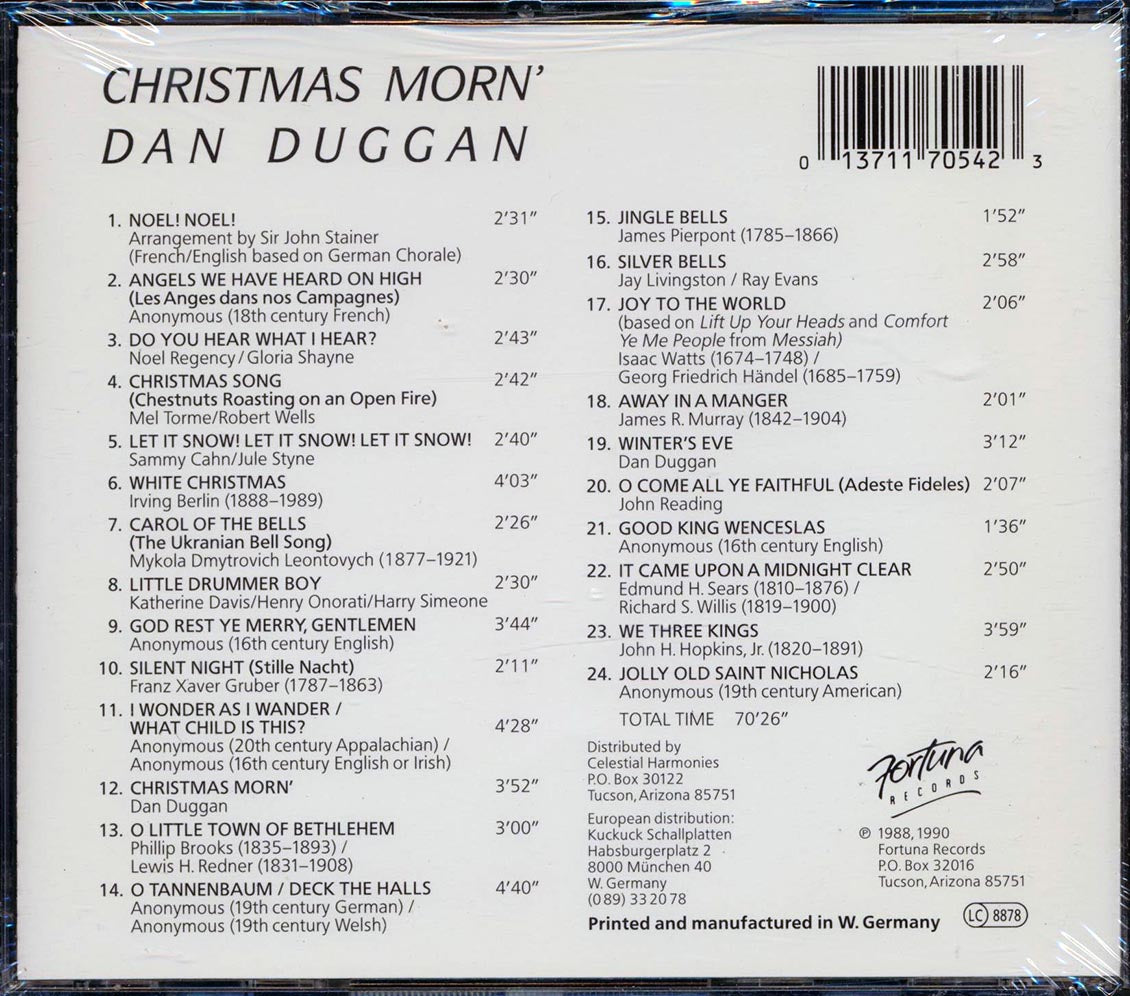 Dan Duggan - Christmas Morn' (24 tracks)