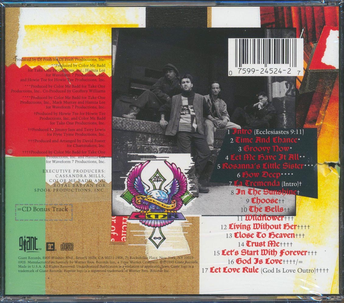 Color Me Badd - Time And Chance (marked/ltd stock)