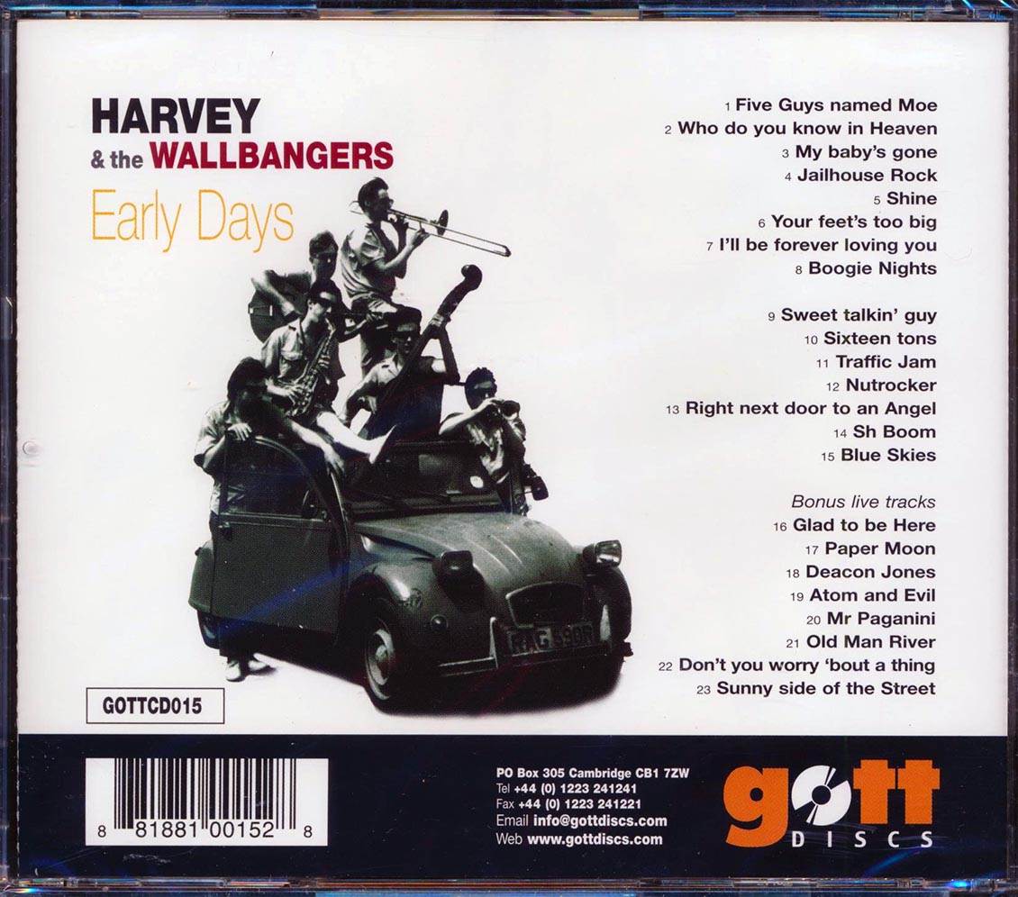 Harvey & The Wallbangers - Early Days (23 tracks)