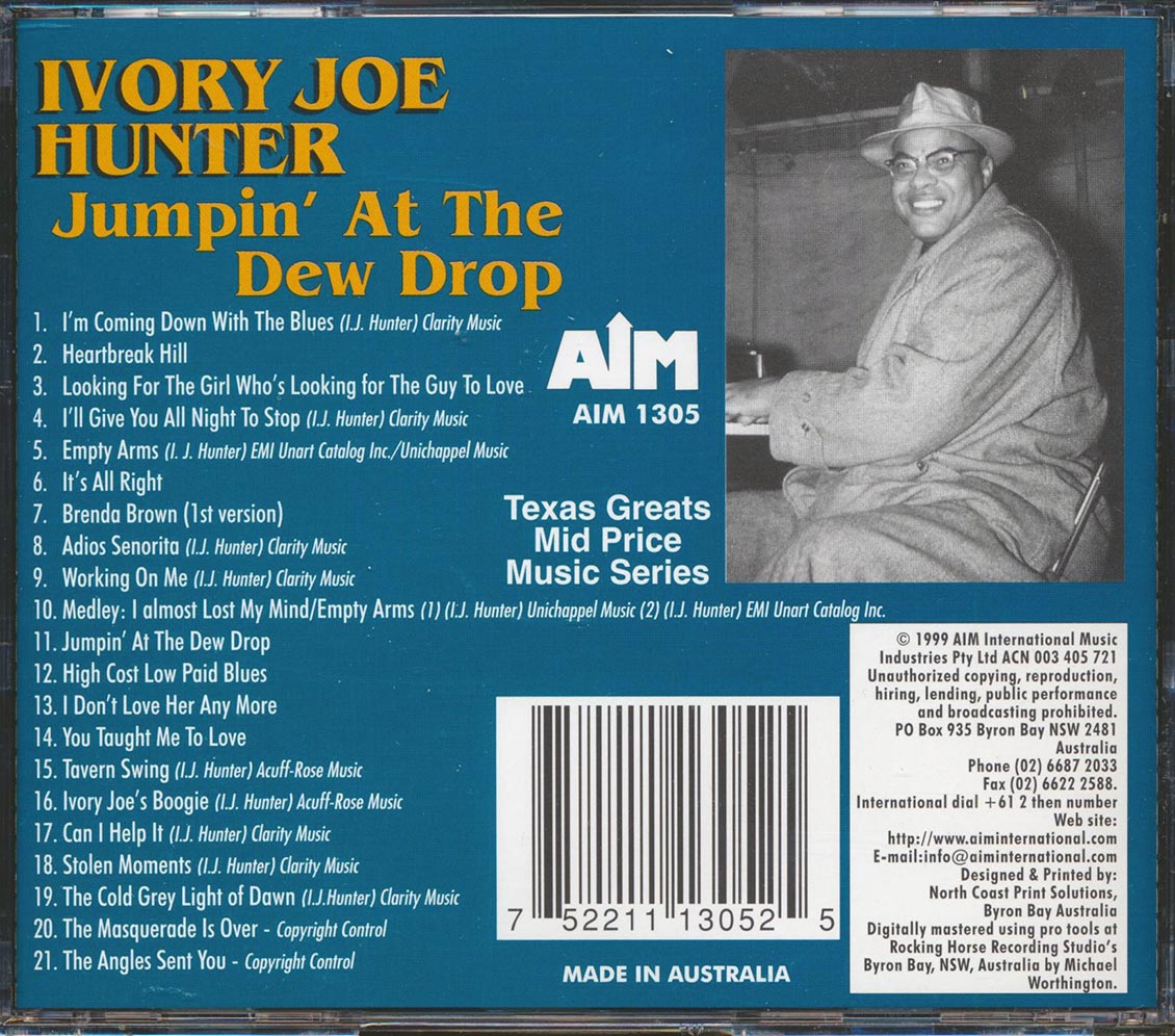 Ivory Joe Hunter - Jumpin' At The Dew Drop (21 tracks)