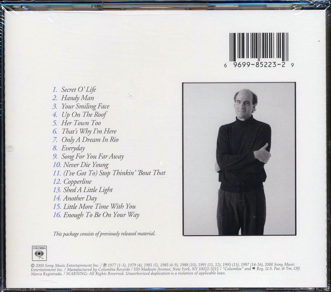 James Taylor - Greatest Hits Volume 2 (marked/ltd stock)