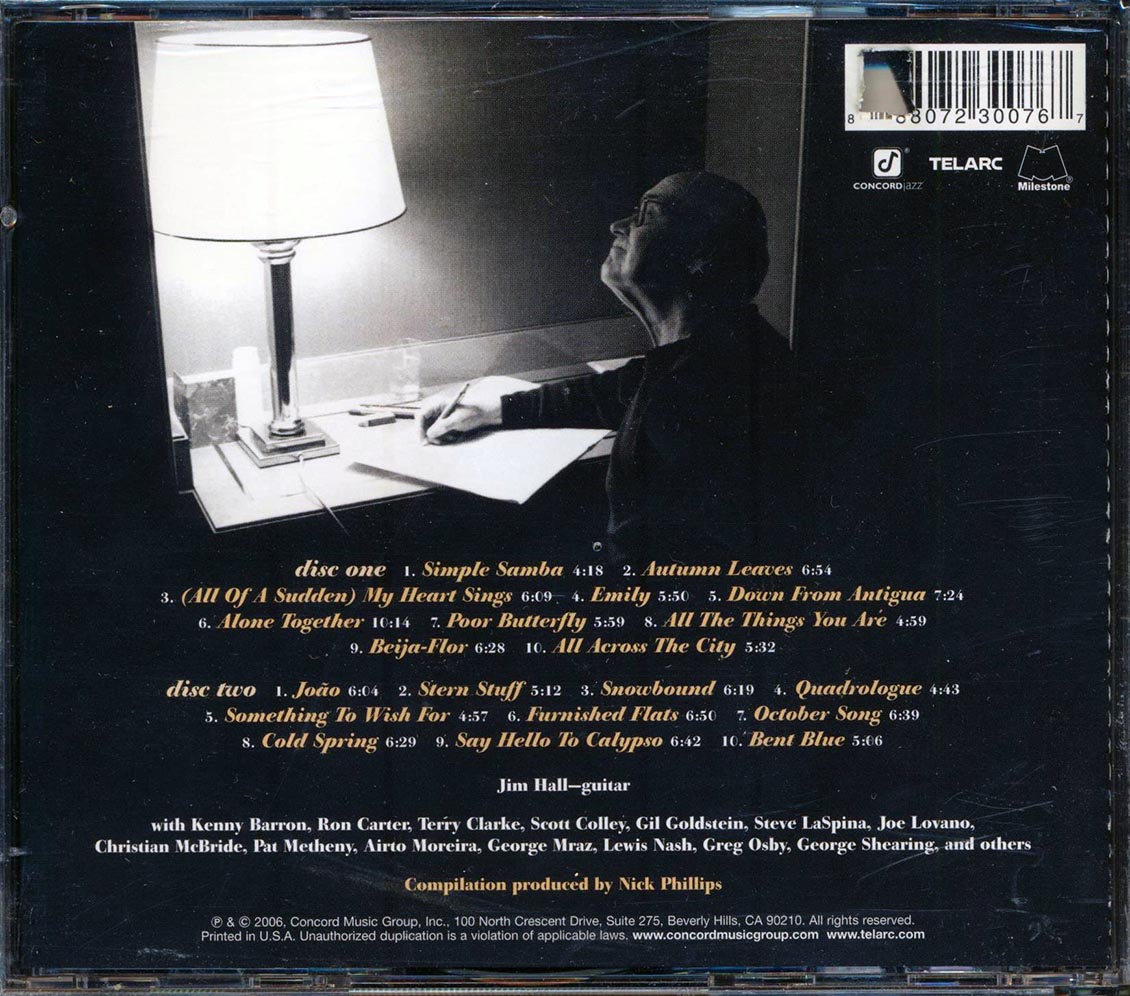 Jim Hall - Hallmarks: The Best Of Jim Hall (20 tracks) (2xCD) (marked/ltd stock)