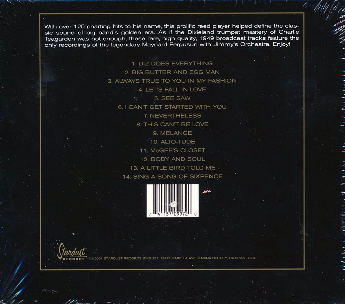 Jimmy Dorsey & His Orchestra - Golden Era (gold CD) (ltd. ed.) (marked/ltd stock) (24-bit mastering) (remastered)