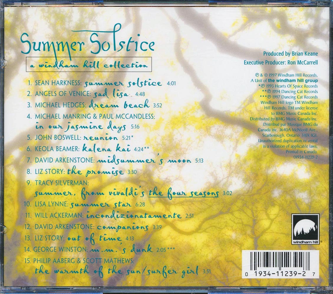 Various - Summer Solstice: A Windham Hill Collection