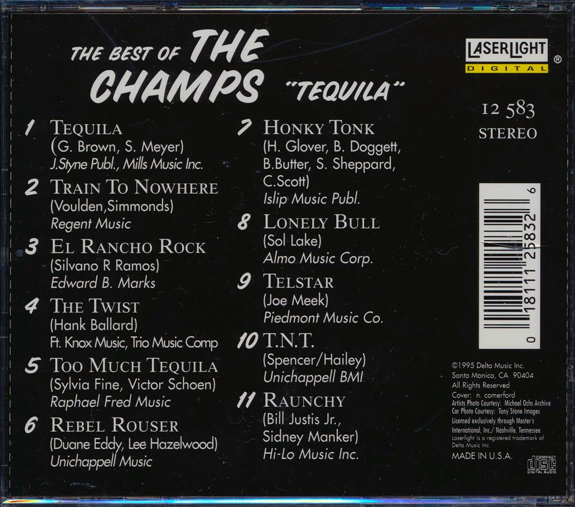 The Champs - The Best Of The Champs: Tequila