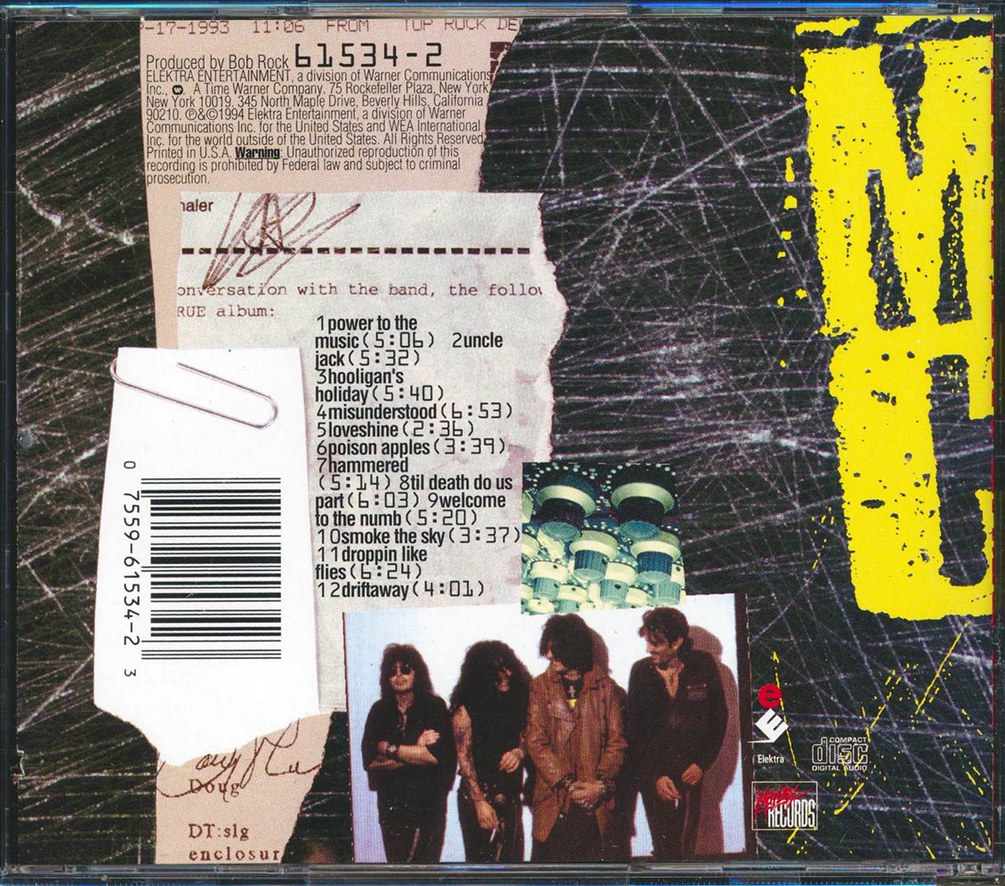 Motley Crue - Motley Crue (marked/ltd stock)