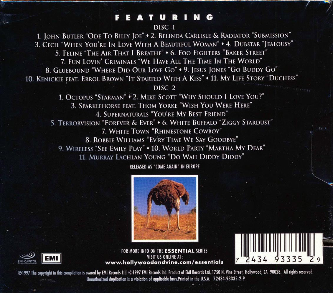Foo Fighters, Belinda Carlisle, Sparklehorse, Etc. - Essential Interpretations: Today's Great Artists Perform Yesterday's Classics (22 tracks) (ltd. ed.) (2xCD) (incl. large booklet) (marked/ltd stock)