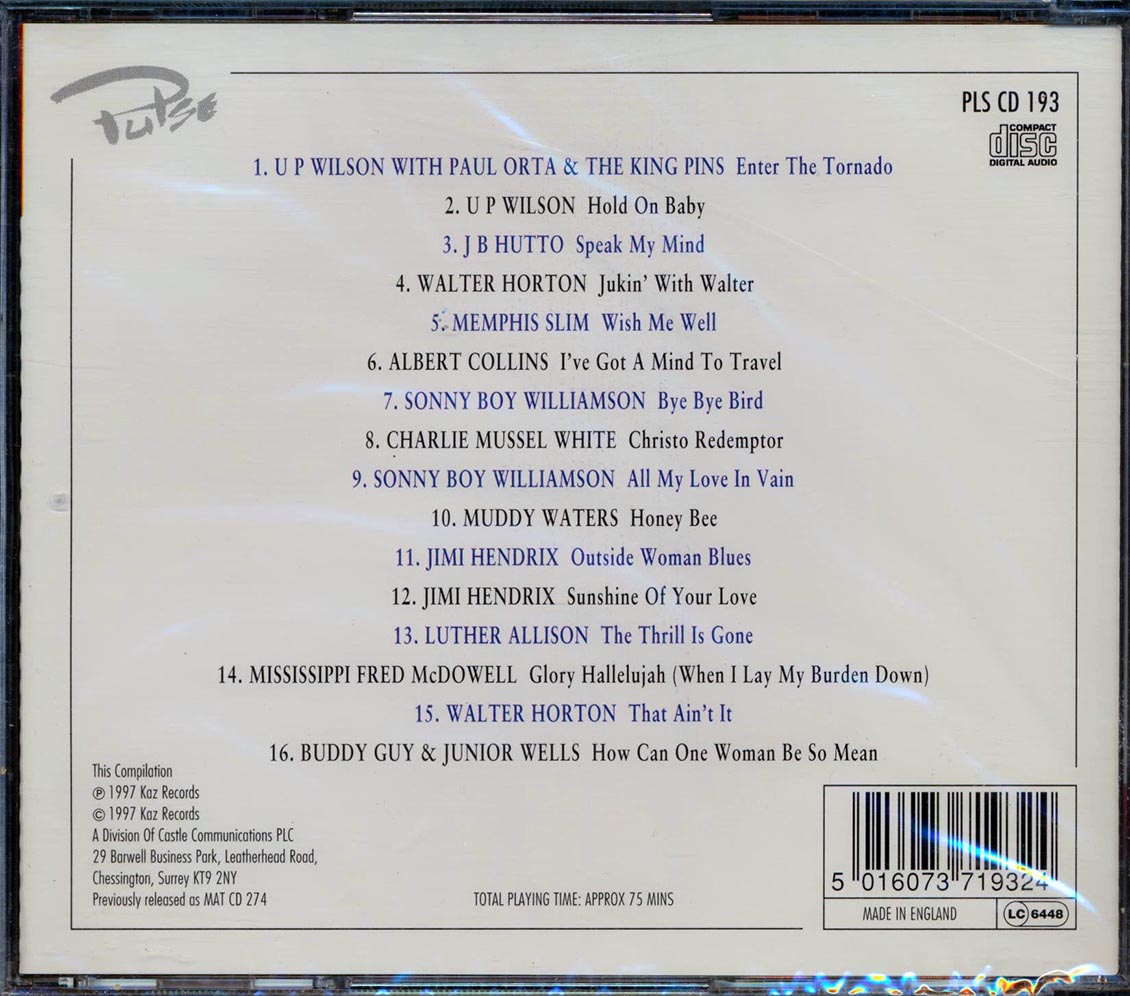 Jimi Hendrix, Memphis Slim, Muddy Waters, Etc. - Rockin' The Blues