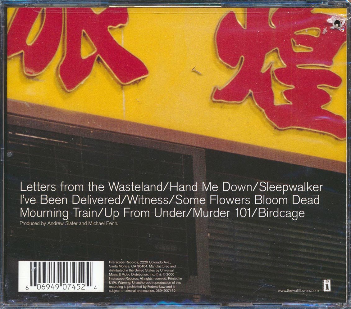 The Wallflowers - Breach (marked/ltd stock)