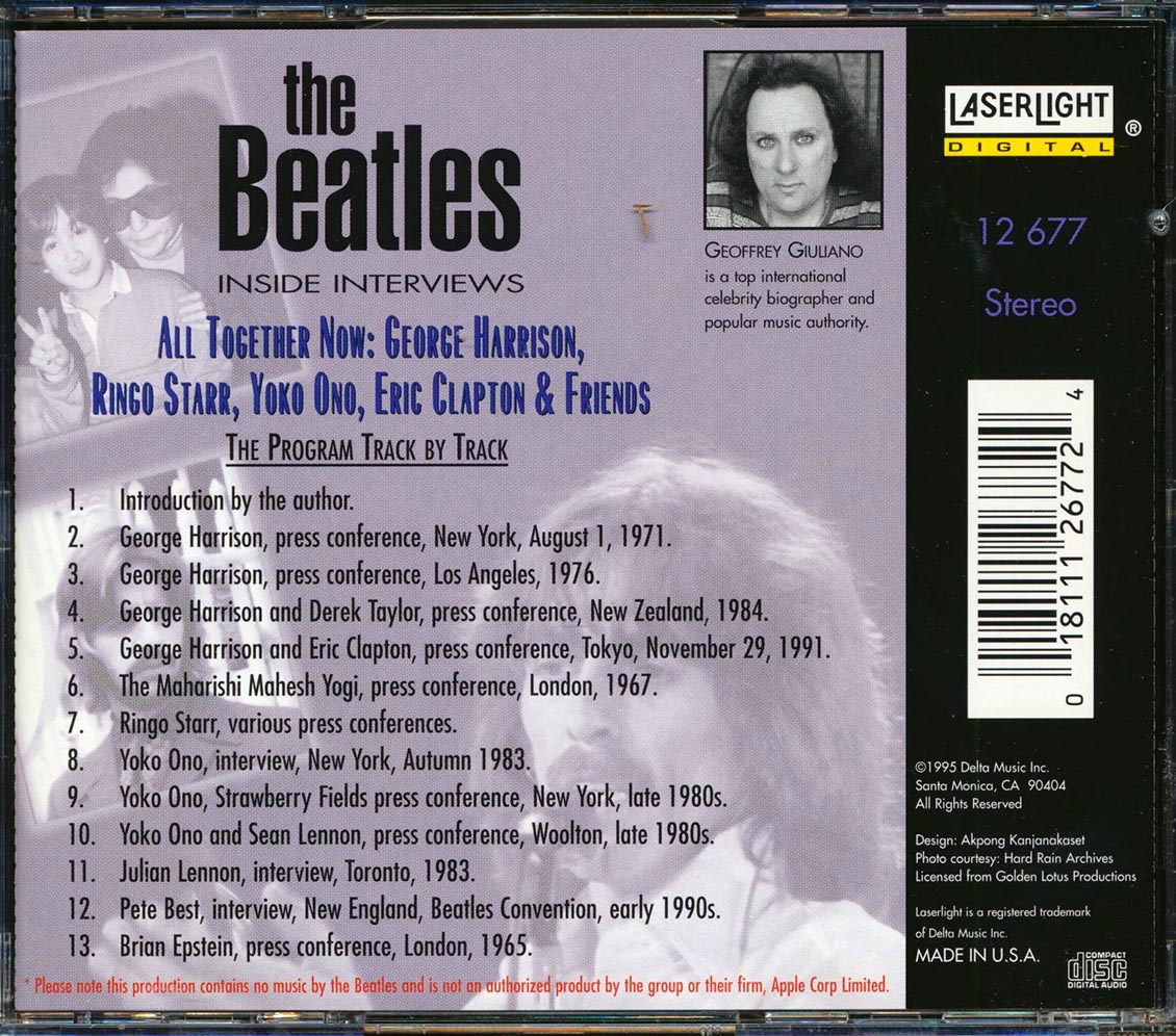 The Beatles - Inside Interviews