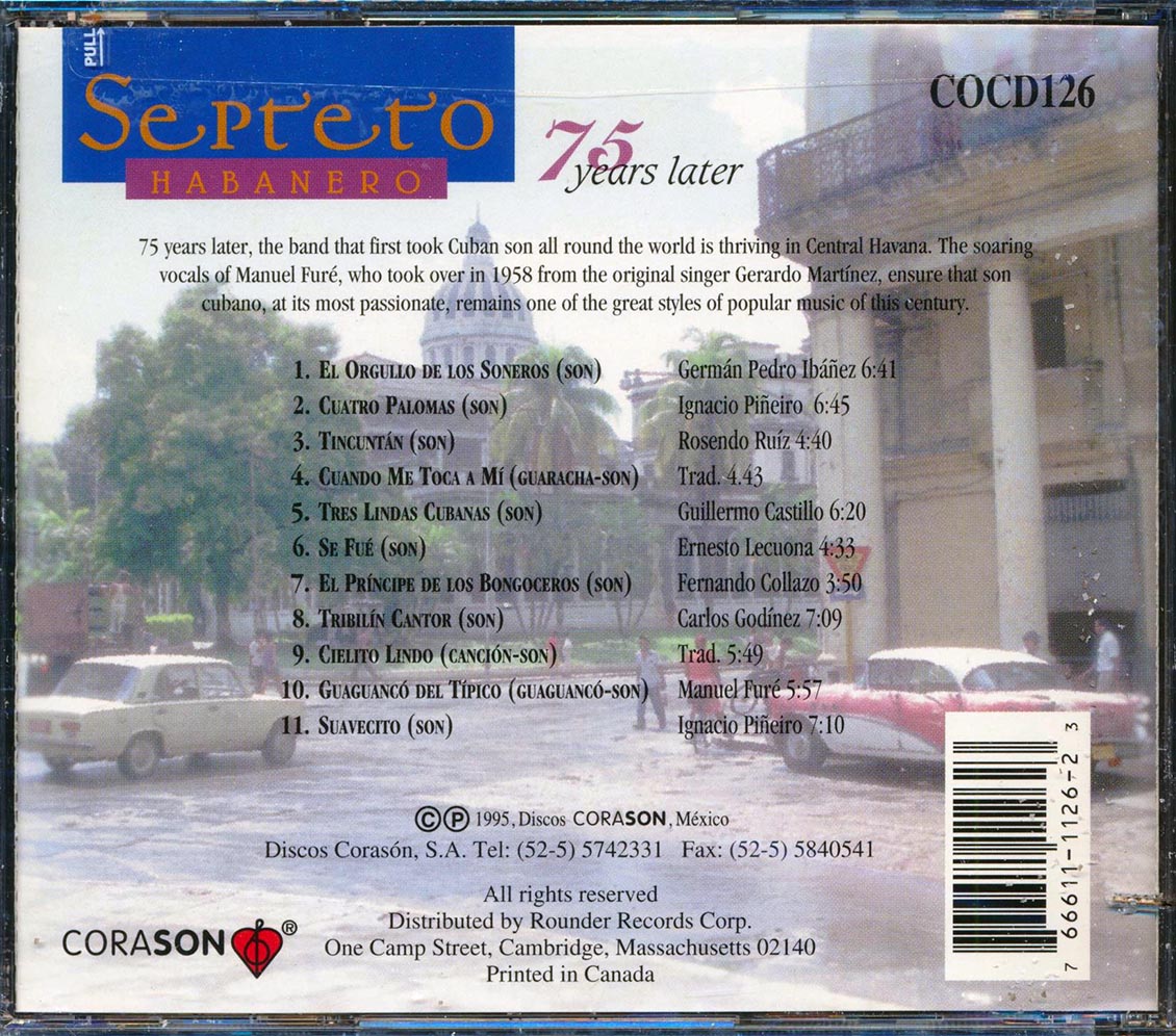Septeto Habanero - 75 Years Later (marked/ltd stock)