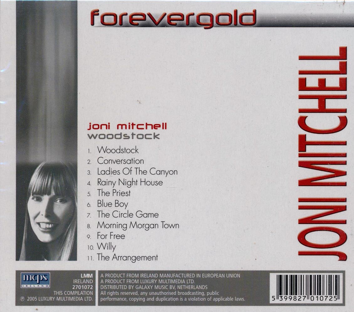 Joni Mitchell - Woodstock (Forever Gold)